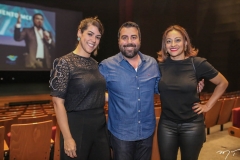 Juliana de Fátima, Carlos Ferreirinha e Michele Ribeiro