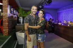 Christiane Pelajo e marido