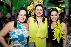 Raquel Pailano, Lia Pinheiro e Mirela Tomaz
