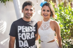 Antonio Neto e Aline Melo