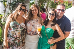 Cleo Soares, Milena Albuquerque, Fernanda Soares e Antony Alencar