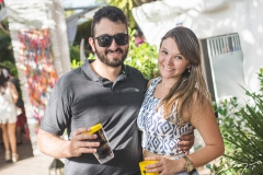 Everton Gustavo e Marcela Veras