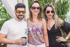 Paulo Vitor Barros, Luana Rigatto e Silvana Melo