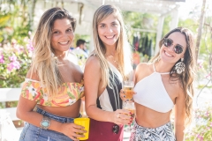 Tatiana Passos, Hanna Mihon e Lucimara Nogueira