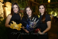 Ana Virgínia Martins, Marta Assunção e Lorena Pouchain