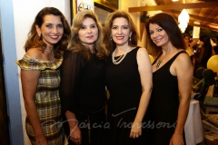 Márcia Travessoni, Tânia Albuquerque, Grace Leitão e Suzane Farias