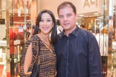 Denise Castelo e Rafael Cysne