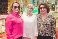Regina Targino, Eliane Gonçales e Ana Georgina