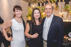 Anaelisa Perdigão, Auria Cidrão e João Teixeira