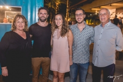 Anete Castro, Raul Lira, Sasha Reeves, Thomas Reeves e Marcos Castro