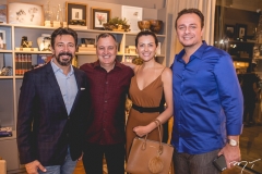 Carlos Otávio, Jarbas Bataioli, Nara Oliveira e Adriano Nogueira