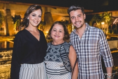 Lorena, Fátima e Ivens Lourenço