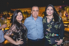 Marcela, Max e Sellene Câmara