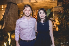 Victor Perlingeiro e Clarissa Facó