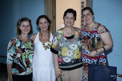 Norma Leite, Olga Pamplona, Carmen e Isabel Chaves