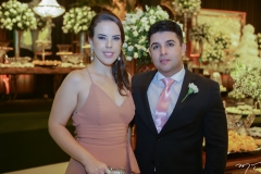 Eveline Mota e Felipe Bernardo