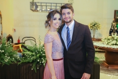 Juliane Jovino e Vitor Mariano