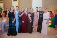 Rose Gifone, Lorena Gondim,Liduina Vasconcelos, Marcia Ferreira Gomes,Jaqueline e Eveline Mota, Rebeca Ferreira Gomes e Gorgiana Pinheiro