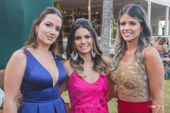 Gabriella Bastos, Priscila Barbosa e Lorena Maia