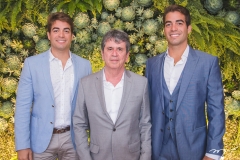 Leandro Vidal, Márcio Távora e Leonardo Vidal