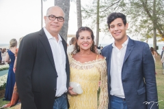 Luiz Silva, Ana Campos e Pedro Silva