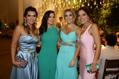 Márcia Travessoni, Aline Pinho, Priscilla Silva e Ana Carolina Fontenele