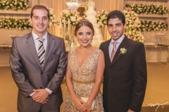Luís Antonio, Alissa Moura e Matheus Telles