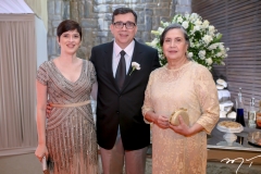 Lisia Rabelo, Felipe Machado e  Iracema Santiago