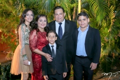 Raissa Agnes, Geisa e Daniel Lemos, Almar Santiago e Almar Junior