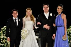Alexandre Neves, Ana Maria Menescal, Lucas Bonates e Janaina Cavalcante