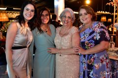 Paula Menescal, Abgail Cidrão, Filomena Pinho e Andrea Menescal