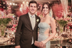 Ênio Correia e Priscila Paiva