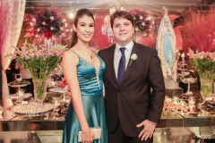 Yasmin Mucida e Rafael Carvalho