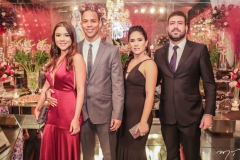 Mariana Cruz e Alan Jordan, Vanessa Teles e Italo Queiroz
