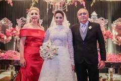 Martha, Anna Flávia e Jeovah Accioly