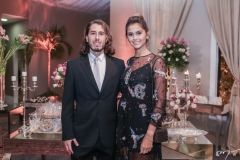 Renato Radeke e Ticiana Guerra
