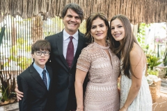 João Pedro, João Luiz, Ana Carolina e Julia Wanderley