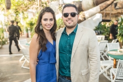 Juliana Quinderé e Rodrigo Castelo Branco