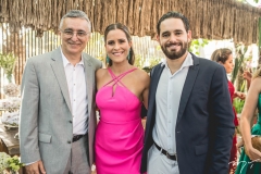 Sérgio Camelo, Cecilia e Rafael Portela