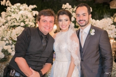 Clécio Albuquerque, Beatriz Tajra e Felipe Barreira