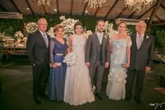 Hélio Galiza, Márcia Medeiros, Beatriz Tajra, Felipe Barreira, Noélia e Jaime Pinheiro