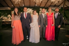 Lara Carneiro, Ruvens Oliveira, Beatriz Tajra e Felipe Barreira, Gisele Carneiro e Santino Alves