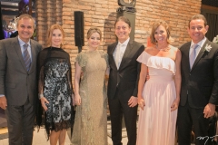 Luiz e Rossana Urquiza, Afrânio e Daniela Barreira e Cristiane e Victor Foresti