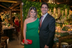 Maria Cláudia Studart e Tiago Dantas