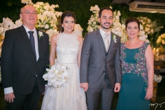 Odilon Freitas, Beatriz Tajra, Felipe Barreira e Jane Freitas