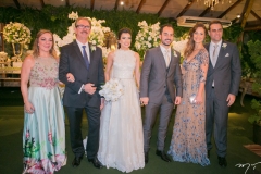 Regina e Eugênio Vieira, Beatriz Tajra, Felipe Barreira, Luiza e Samuel Polasterin