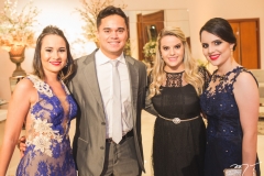 Katarina Ferreira, Júnior Ferreira, Ana Luiza Macedo e Zaira Macedo