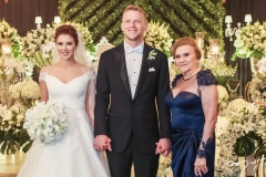Carolina Fialho, Matthew Hartenau e Efigenia Pimentel