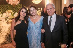 Denise Rolim, Silvana Fialho e Ricardo Rolim