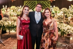 Larissa Chaves,Carlos Fialho e Eloisa Chaves